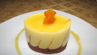 Рецепт Апельсинова-шоколадного десерт Ва-банк