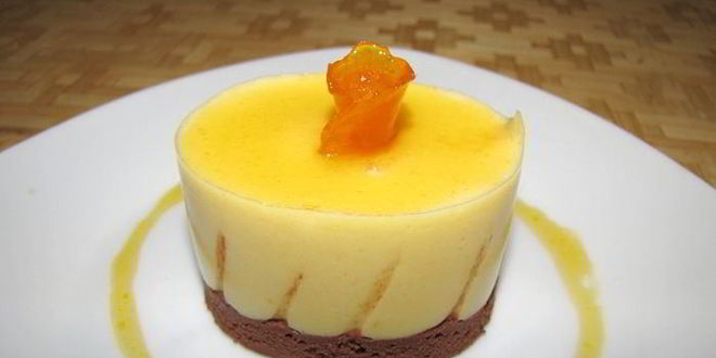 Рецепт апельсинова-шоколадного десерт ва-банк