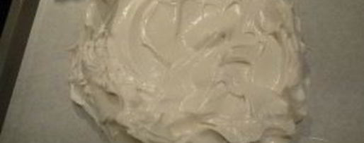 Шаг 5: безе для торта