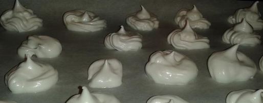 Шаг 2: безе кокосовые