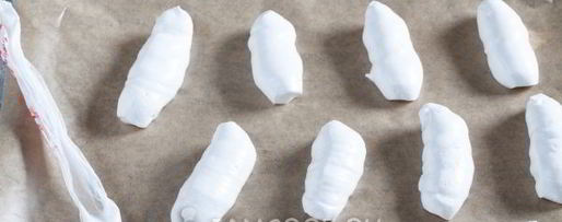 Шаг 3: безе мумии