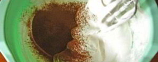 Шаг 4: безе с какао