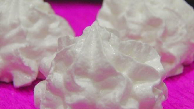 Рецепт Безе с крахмалом