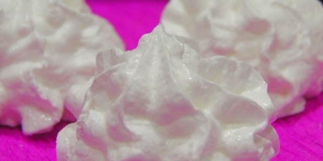 Рецепт безе с крахмалом