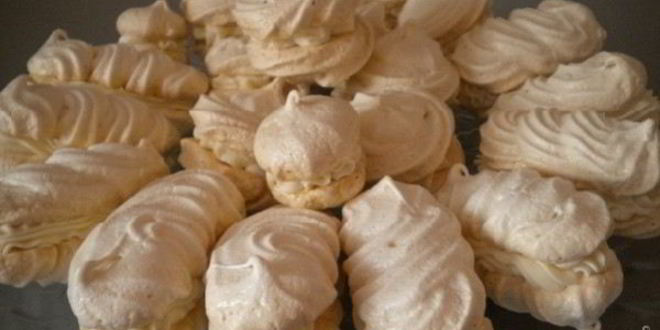 Рецепт безе с кремом