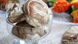 Рецепт Безе с шоколадом