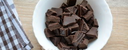 Шаг 3: безе с шоколадом