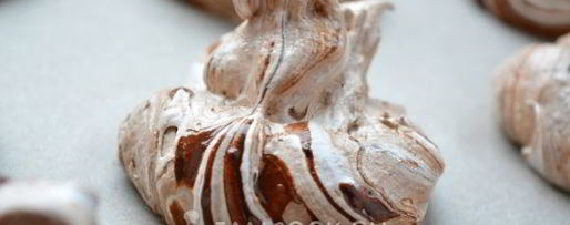 Шаг 7: безе с шоколадом