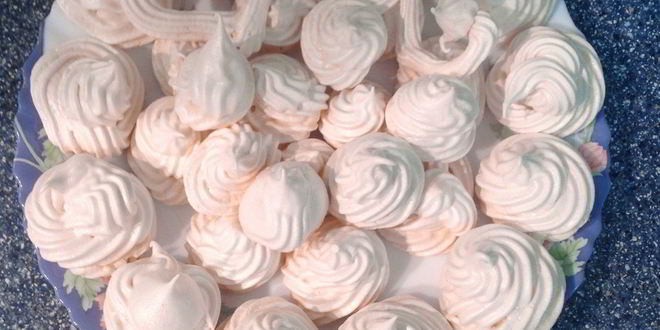 Рецепт безе с ванилью