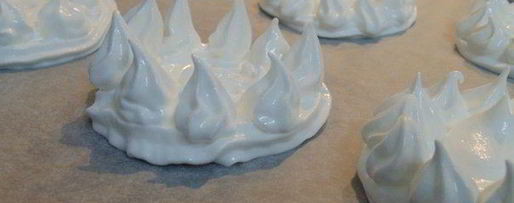 Шаг 2: безе сказочного рождество