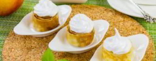 Шаг 11: блинчиков с яблоками под безе