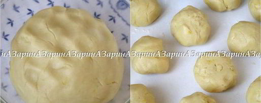 Шаг 2: корзиночек с черничным кердом и безе