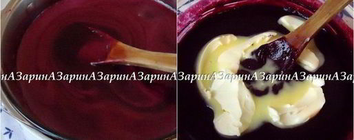 Шаг 6: корзиночек с черничным кердом и безе