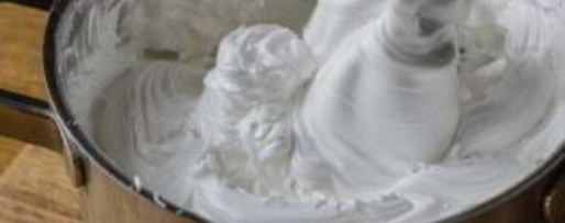 Шаг 4: крема мокрое безе