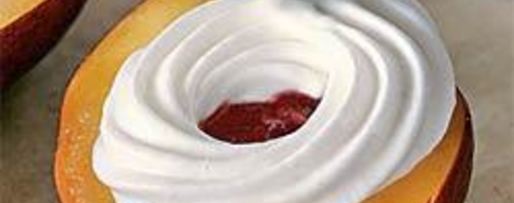 Шаг 2: нектаринов с безе