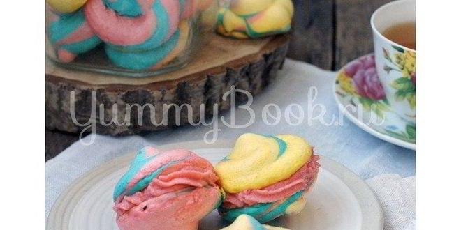 Рецепт разноцветного безе