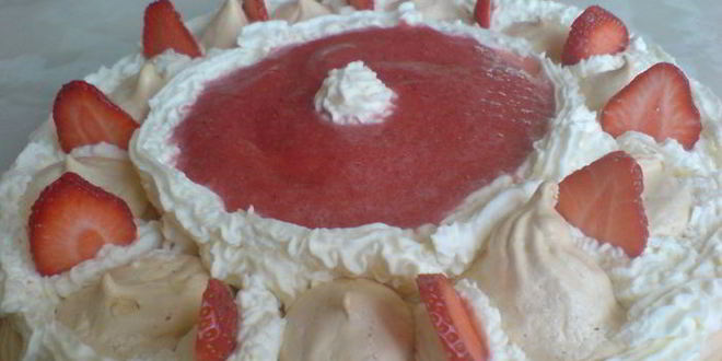 Рецепт торта-безе павлова