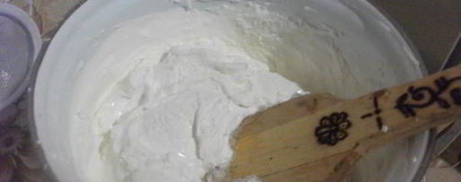 Шаг 4: торта-безе рождественского венок