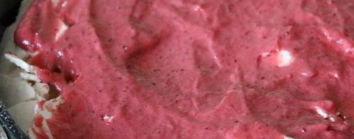 Шаг 8: торта-безе с брусничным курдом