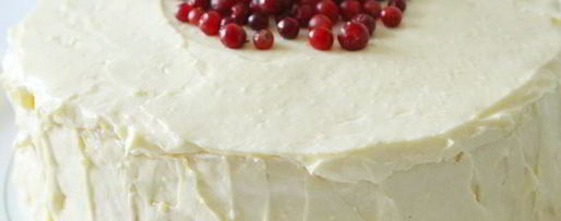 Шаг 9: торта-безе с брусничным курдом