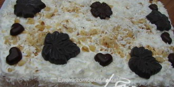 Рецепт торта-безе воздушного хруст без муки