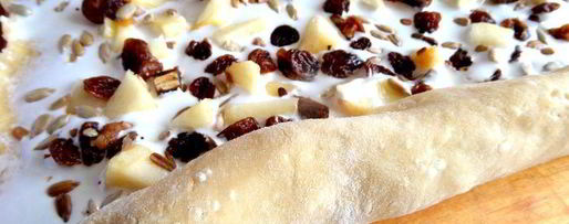 Шаг 20: творожного рулета с безейной прослойкой