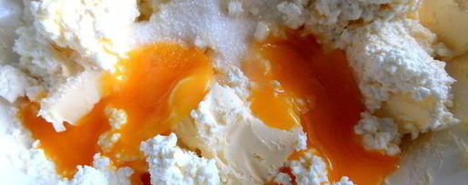 Шаг 3: творожного рулета с безейной прослойкой