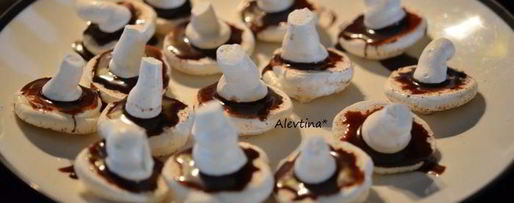 Шаг 7: украшений из безе с шоколадом