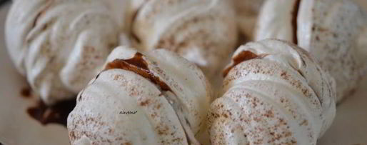 Шаг 9: украшений из безе с шоколадом