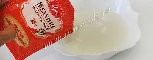 Шаг 6: бланманже творожного