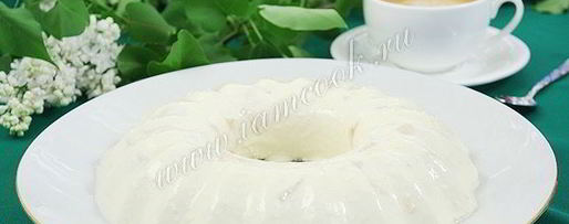 Шаг 10: бланманже творожного