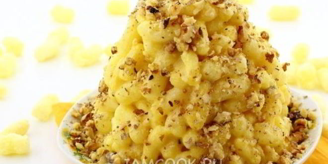 Рецепт чак-чака из кукурузных палочек