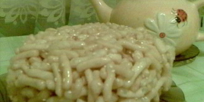 Рецепт чак-чака с кунжутом