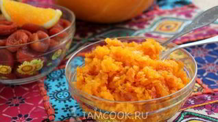 Рецепт Десерта из тыквы