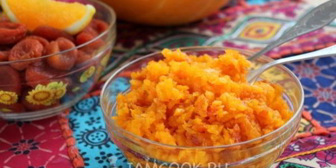 Рецепт десерта из тыквы