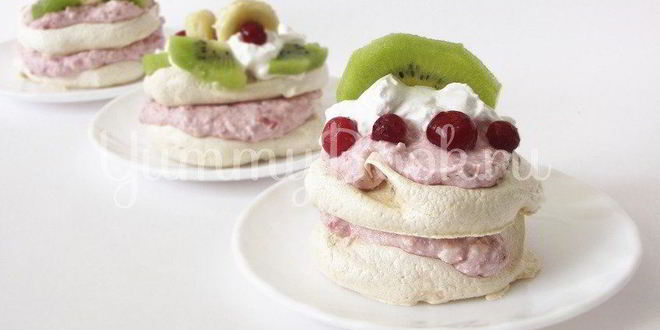 Рецепт десерта павлова