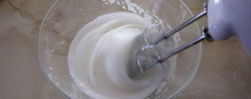 Шаг 1: десерта павлова