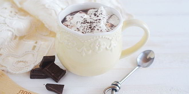 Рецепт французского горячего шоколада с солью