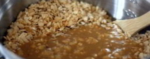 Шаг 1: гранолы с медом