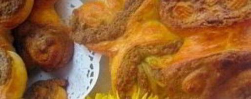 Шаг 11: булочек облитых халвой