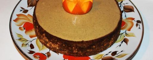 Шаг 13: чизкейка халва-хурма