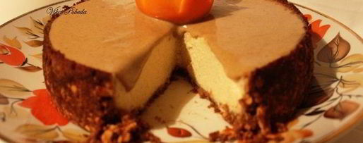 Шаг 14: чизкейка халва-хурма