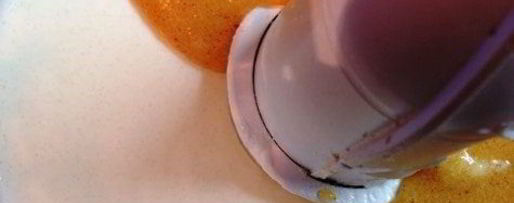 Шаг 6: чизкейка халва-хурма