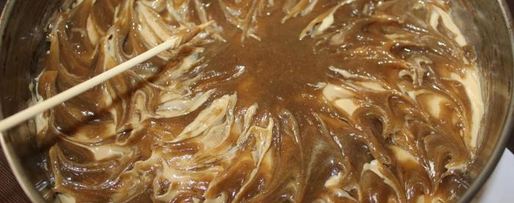 Шаг 8: чизкейка халва-кофе-кардамон