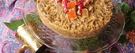 Шаг 9: чизкейка халва-кофе-кардамон