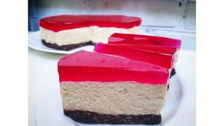 Рецепт Чизкейка с халвой без выпечки