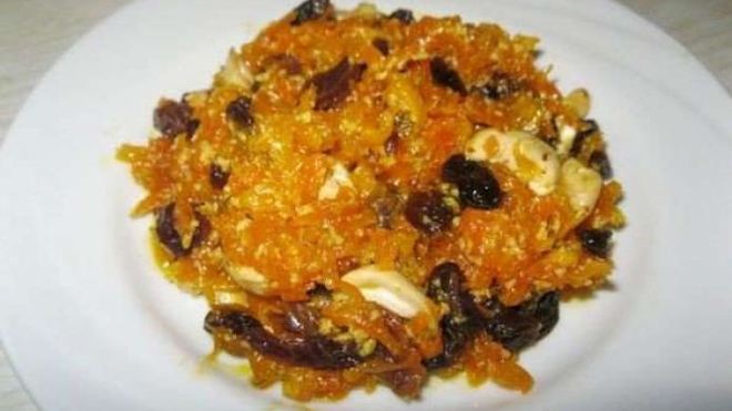 Рецепт Индийской морковной халвы