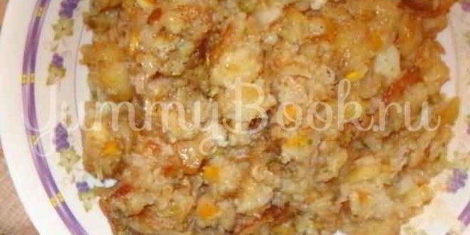 Рецепт картошки с халвой