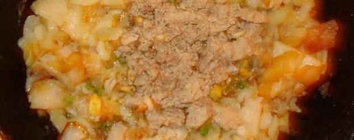 Шаг 23: картошки с халвой