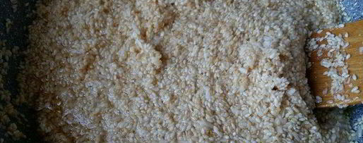 Шаг 4: халвы кунжутно-кокосовая по-домашнему